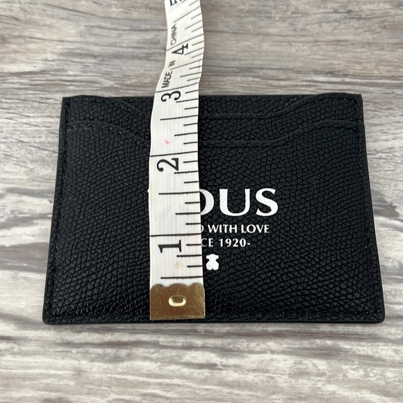 TOUS Black card holder new with tags - Picture 5 of 5
